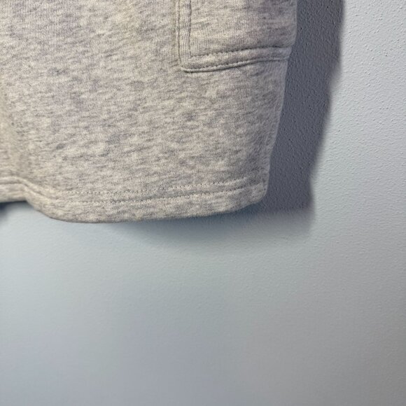 Univeral Thread Fleece Cargo Mini Skirt Medium Gray Athleisure Sporty Casual - Picture 6 of 8